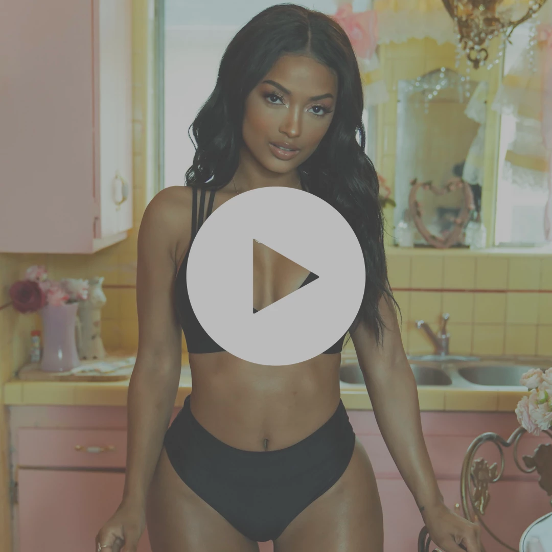 Kulani Kinis Bikini Bottoms High Waist Cheeky Bikini Bottom - Pitch Black 5 Kulani Kinis Bikini Bottoms High Waist Cheeky Bikini Bottom - Pitch Black