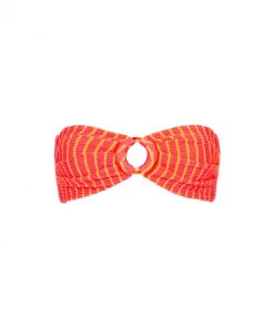 Kulani Kinis New Arrivals Strapless Bandeau Bikini Top - Guava Java 19 Kulani Kinis New Arrivals Strapless Bandeau Bikini Top - Guava Java