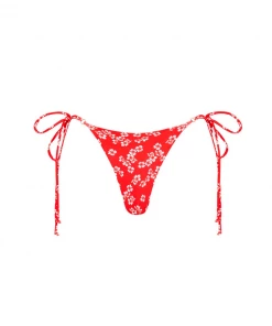 Kulani Kinis Bikini Bottoms Thong Tie Side Bikini Bottom - Aloha Punch
