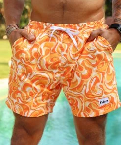 Kulani Kinis Men's Swim Trunks - Lost At Sunset