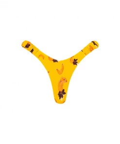 Kulani Kinis New Arrivals Retro Y Thong Bikini Bottom - Moana Banana 13 Kulani Kinis New Arrivals Retro Y Thong Bikini Bottom - Moana Banana