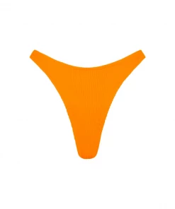 Kulani Kinis High Leg Vintage Bikini Bottom - Papaya Ribbed Bikini Bottoms 15 Kulani Kinis High Leg Vintage Bikini Bottom - Papaya Ribbed Bikini Bottoms