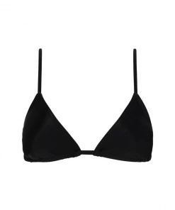 Kulani Kinis Bralette Bikini Top - Pitch Black Bikini Tops