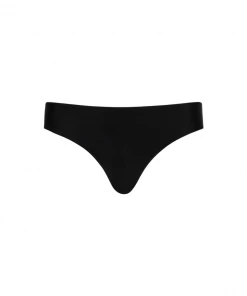 Kulani Kinis Full Coverage Bikini Bottom - Pitch Black Bikini Bottoms