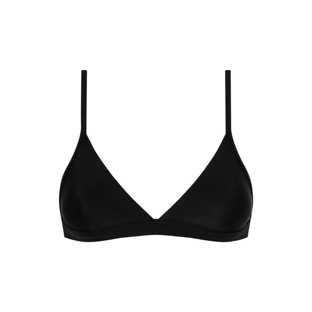 Kulani Kinis Triangle Bikini Top - Pitch Black Bikini Tops 12 Kulani Kinis Triangle Bikini Top - Pitch Black Bikini Tops