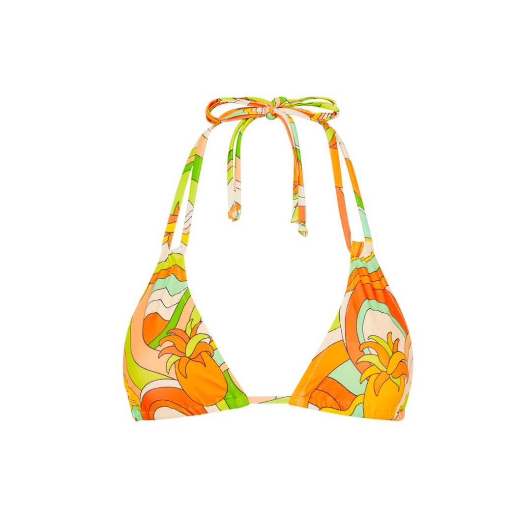 Kulani Kinis New Arrivals Halter Bralette Bikini Top - Road Runner 8 Kulani Kinis New Arrivals Halter Bralette Bikini Top - Road Runner