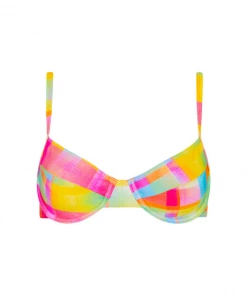 Kulani Kinis Ditzy Underwire Bra Bikini Top - Candy Cove 15 Kulani Kinis Ditzy Underwire Bra Bikini Top - Candy Cove