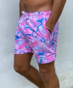 Kulani Kinis Men's Swim Trunks - Sophie Skies