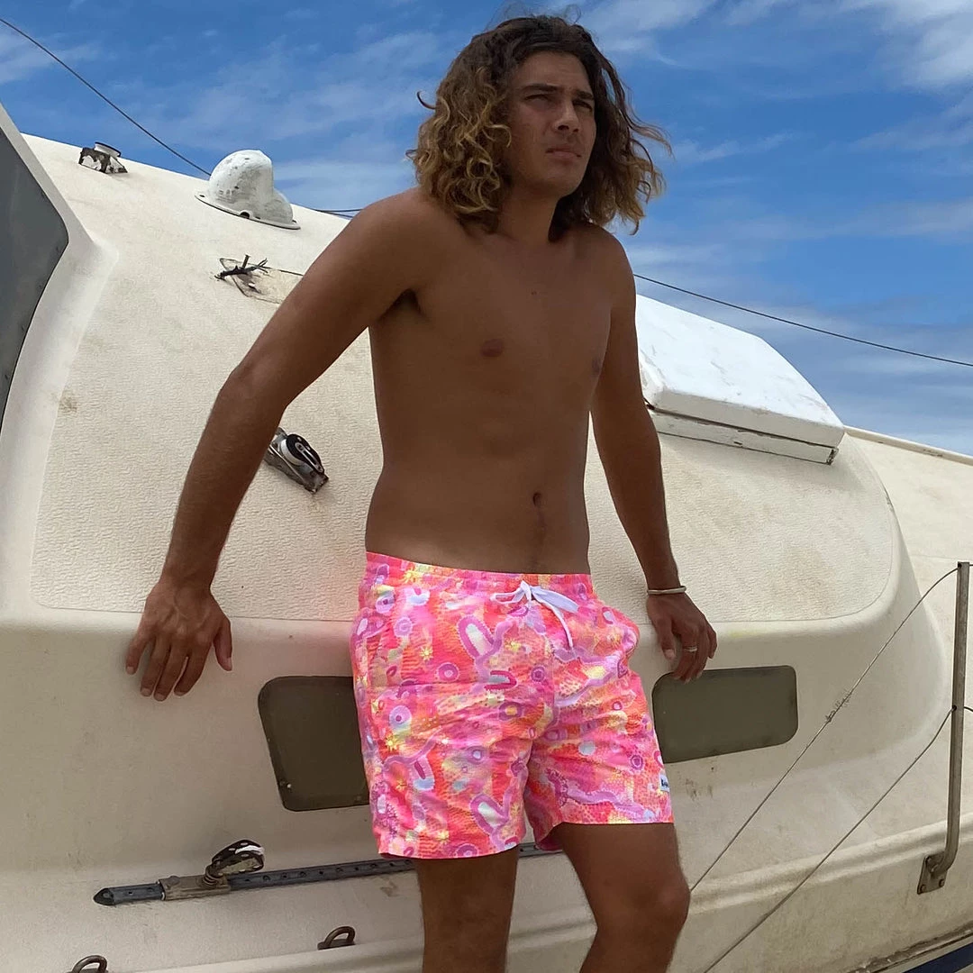 Kulani Kinis Men's Swim Trunks - Rosie Rivers 7 Kulani Kinis Men's Swim Trunks - Rosie Rivers